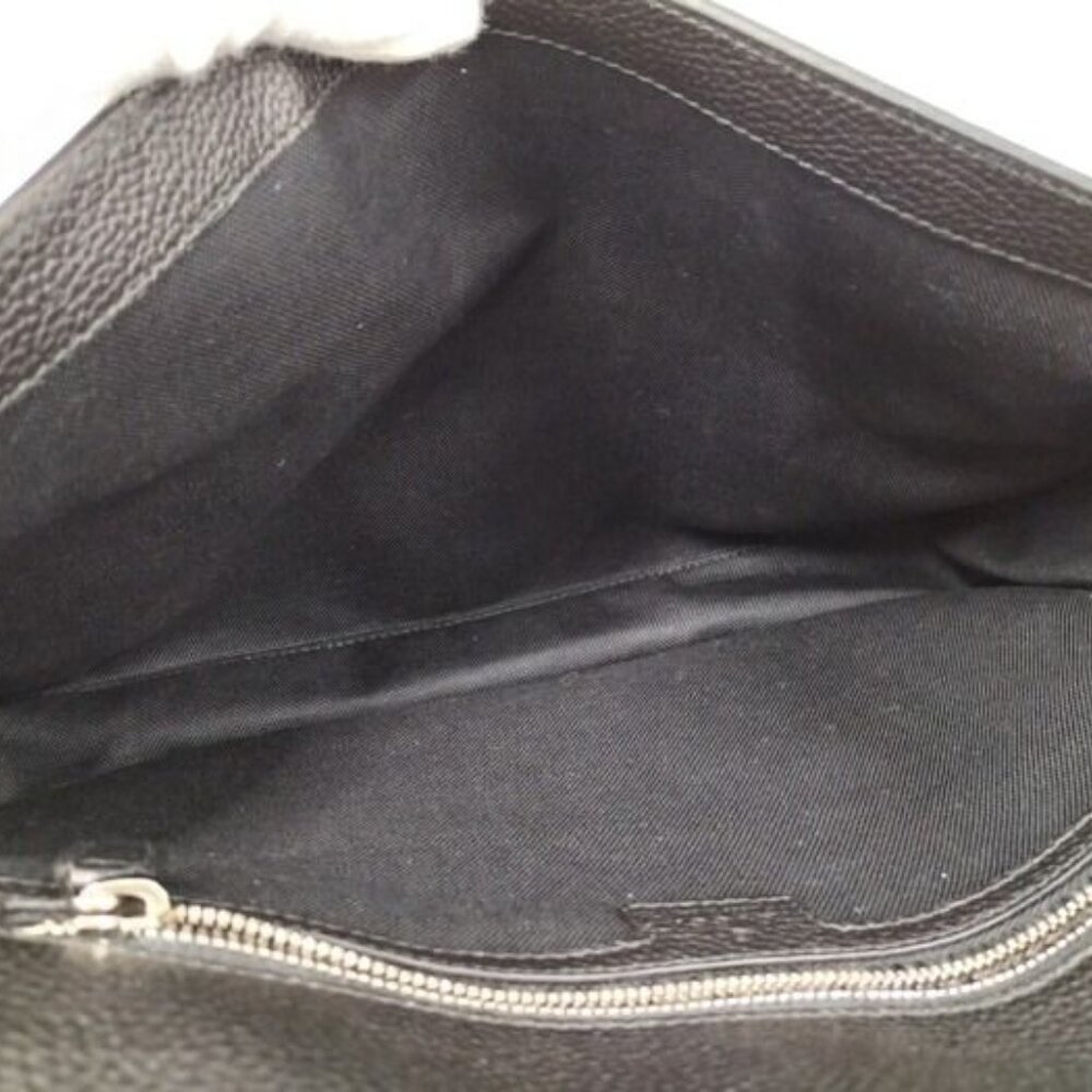 Gucci Business Case Clutch Bag Leather Black - Picture 9 of 10